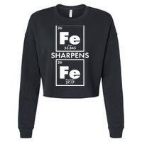 IRON Sharpens IRON Proverbs 27:17 Cropped Pullover Crew