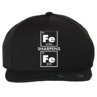 IRON Sharpens IRON Proverbs 27:17 Wool Snapback Cap