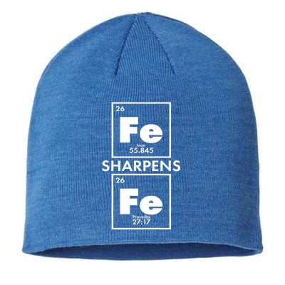 IRON Sharpens IRON Proverbs 27:17 Sustainable Beanie