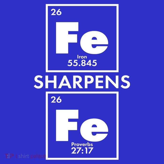 IRON Sharpens IRON Proverbs 27:17 Magnet