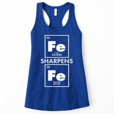 IRON Sharpens IRON Proverbs 27:17 Womens Tank Top