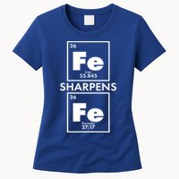 IRON Sharpens IRON Proverbs 27:17 Womens T-Shirt