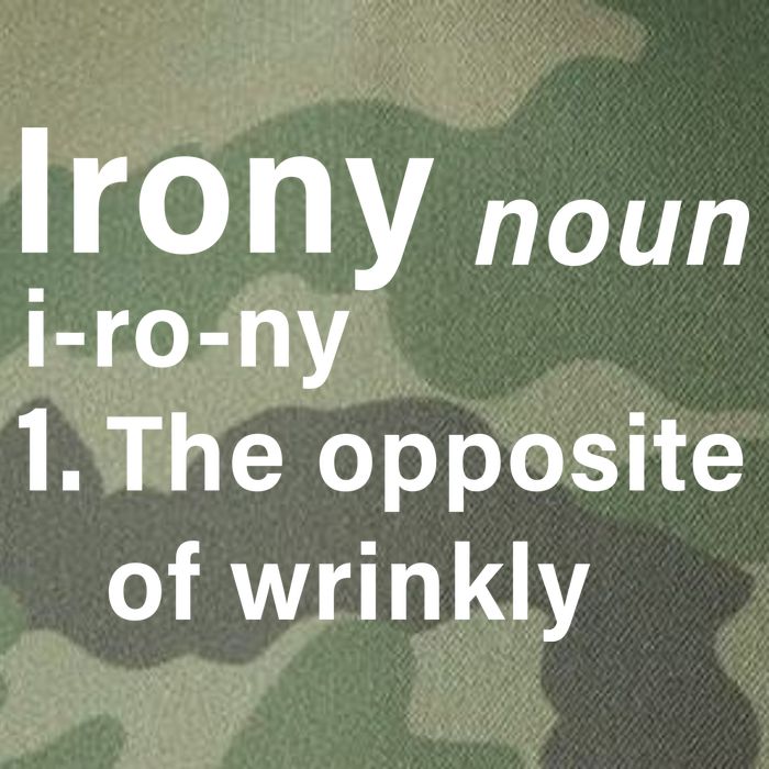 Irony Definition The Opposite Of Wrinkly Legacy Tie Dye Trucker Hat