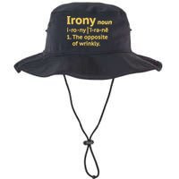 Irony Funny Definition Opposite Of Wrinkly  Bucket Hat