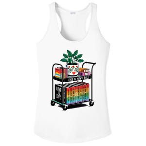 I Roll Pride Lgbtqia Library Ladies PosiCharge Competitor Racerback Tank