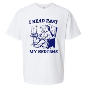 I Read Past My Bedtime Retro Sueded Cloud Jersey T-Shirt