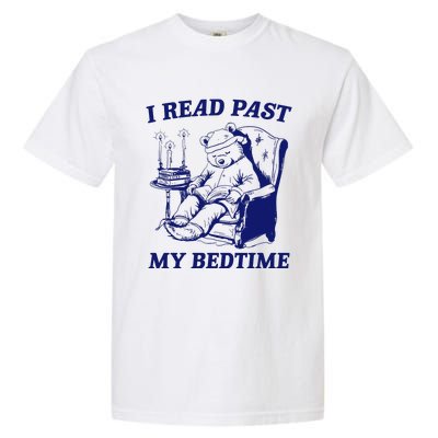 I Read Past My Bedtime Retro Garment-Dyed Heavyweight T-Shirt