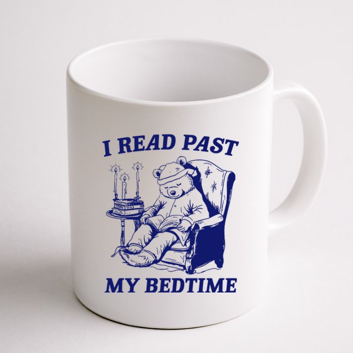 I Read Past My Bedtime Retro Coffee Mug