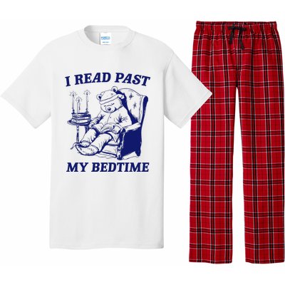 I Read Past My Bedtime Retro Pajama Set