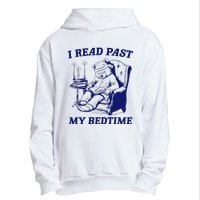 I Read Past My Bedtime Retro Urban Pullover Hoodie