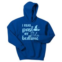 I Read Past My Bedtime Reading Book Lover Funny Bookworm Cute Gift Kids Hoodie