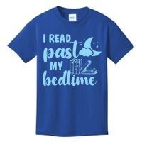 I Read Past My Bedtime Reading Book Lover Funny Bookworm Cute Gift Kids T-Shirt