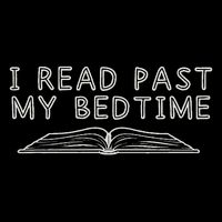I Read Past My Bedtime Funny Bookworm Librarian Reading 16 in Basic Backpack