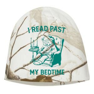 I Read Past My Bedtime Retro Kati - Camo Knit Beanie