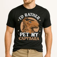 I'd Rather Pet My Capybara Animal Capybaras Rodent Lover Performance Shirt