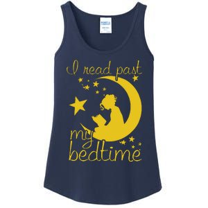 I Read Past My Bedtime Lover Funny Reading Gift Ladies Essential Tank