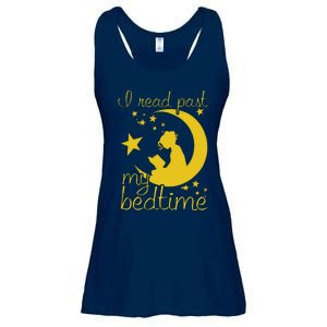 I Read Past My Bedtime Lover Funny Reading Gift Ladies Essential Flowy Tank