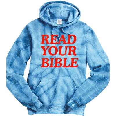 Isaiah Robin Read Your Bible Tie Dye Hoodie