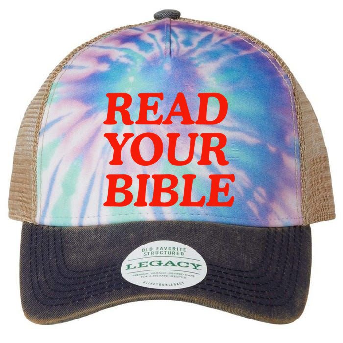 Isaiah Robin Read Your Bible Legacy Tie Dye Trucker Hat