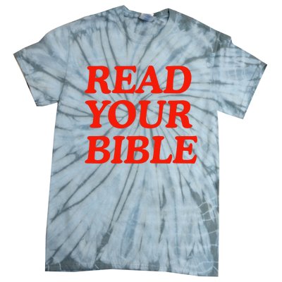 Isaiah Robin Read Your Bible Tie-Dye T-Shirt