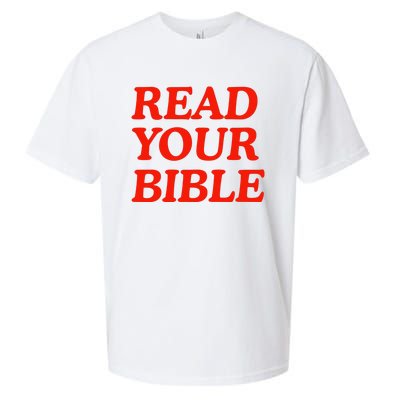 Isaiah Robin Read Your Bible Sueded Cloud Jersey T-Shirt