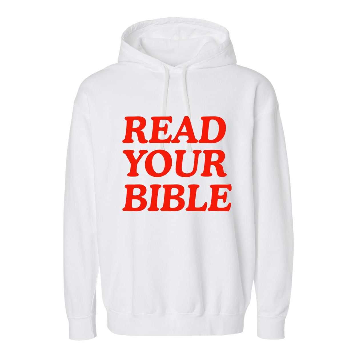 Isaiah Robin Read Your Bible Garment-Dyed Fleece Hoodie