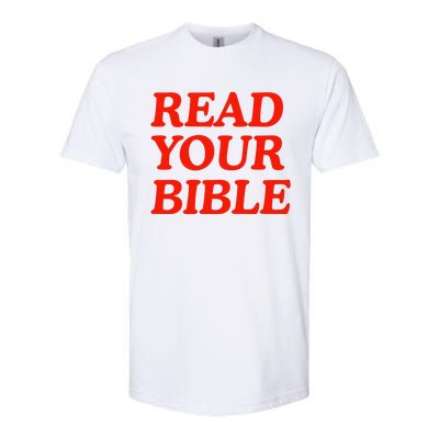 Isaiah Robin Read Your Bible Softstyle CVC T-Shirt