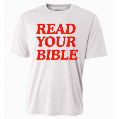 Isaiah Robin Read Your Bible Cooling Performance Crew T-Shirt