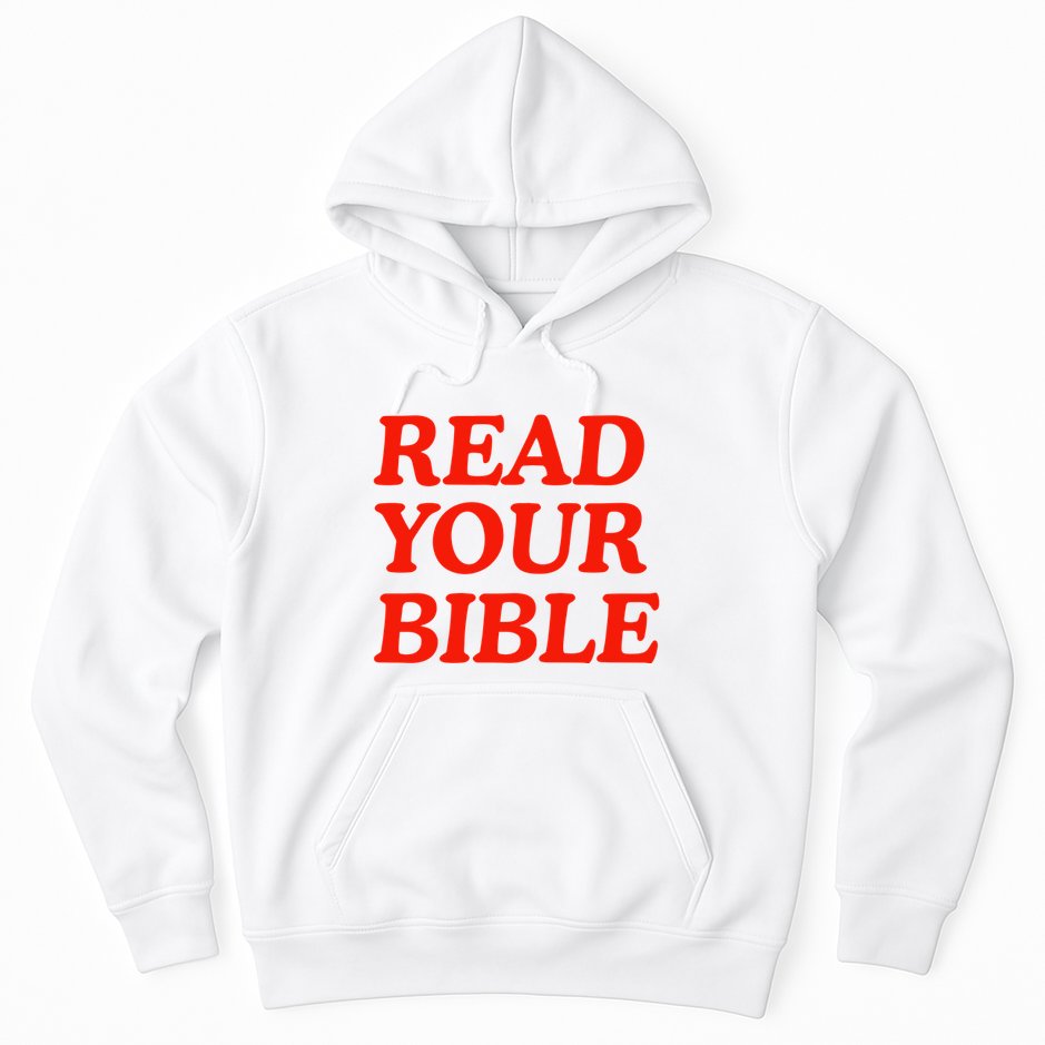 Isaiah Robin Read Your Bible Hoodie