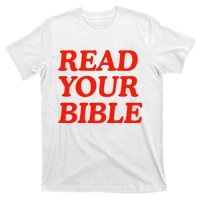 Isaiah Robin Read Your Bible T-Shirt