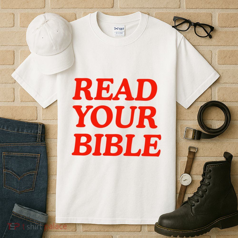 Isaiah Robin Read Your Bible Tall T-Shirt