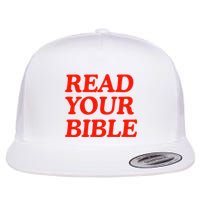 Isaiah Robin Read Your Bible Flat Bill Trucker Hat