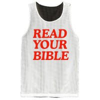 Isaiah Robin Read Your Bible Mesh Reversible Basketball Jersey Tank