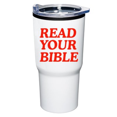 Isaiah Robin Read Your Bible Tumbler