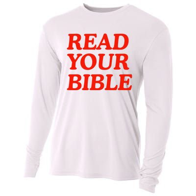 Isaiah Robin Read Your Bible Cooling Performance Long Sleeve Crew