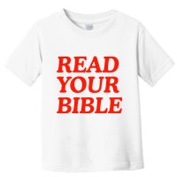 Isaiah Robin Read Your Bible Toddler T-Shirt