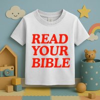Isaiah Robin Read Your Bible Toddler T-Shirt