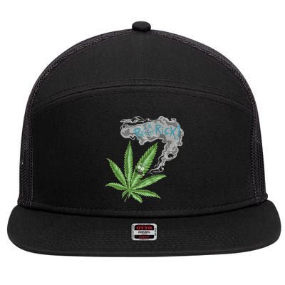 Im Reefer Rick 7 Panel Mesh Trucker Snapback Hat