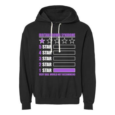 Irritable Bowel Syndrome 1 Star Rating Very Bad Would Not Recommend Garment-Dyed Fleece Hoodie