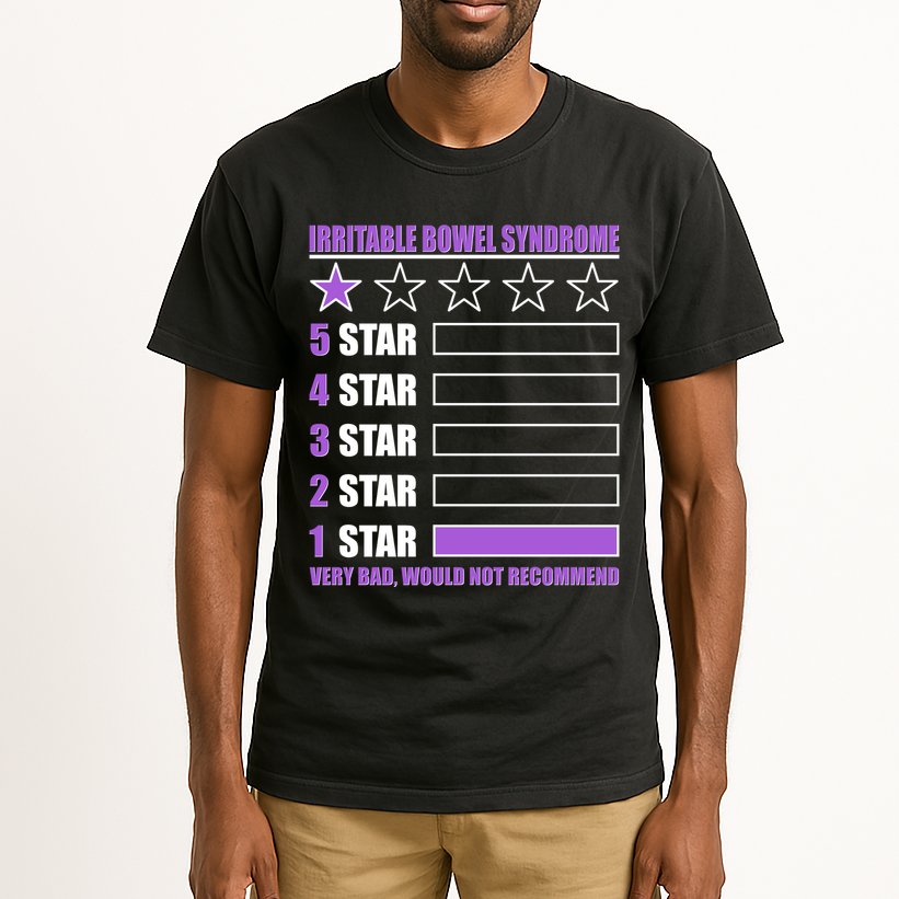 Irritable Bowel Syndrome 1 Star Rating Very Bad Would Not Recommend Tall T-Shirt