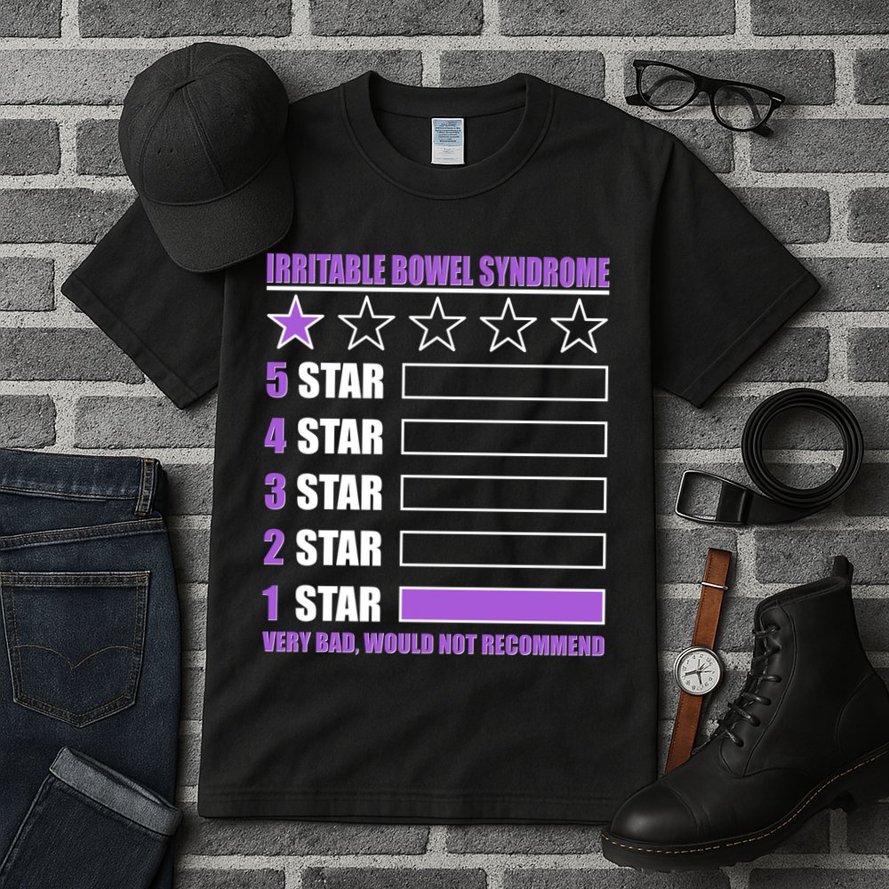 Irritable Bowel Syndrome 1 Star Rating Very Bad Would Not Recommend Tall T-Shirt
