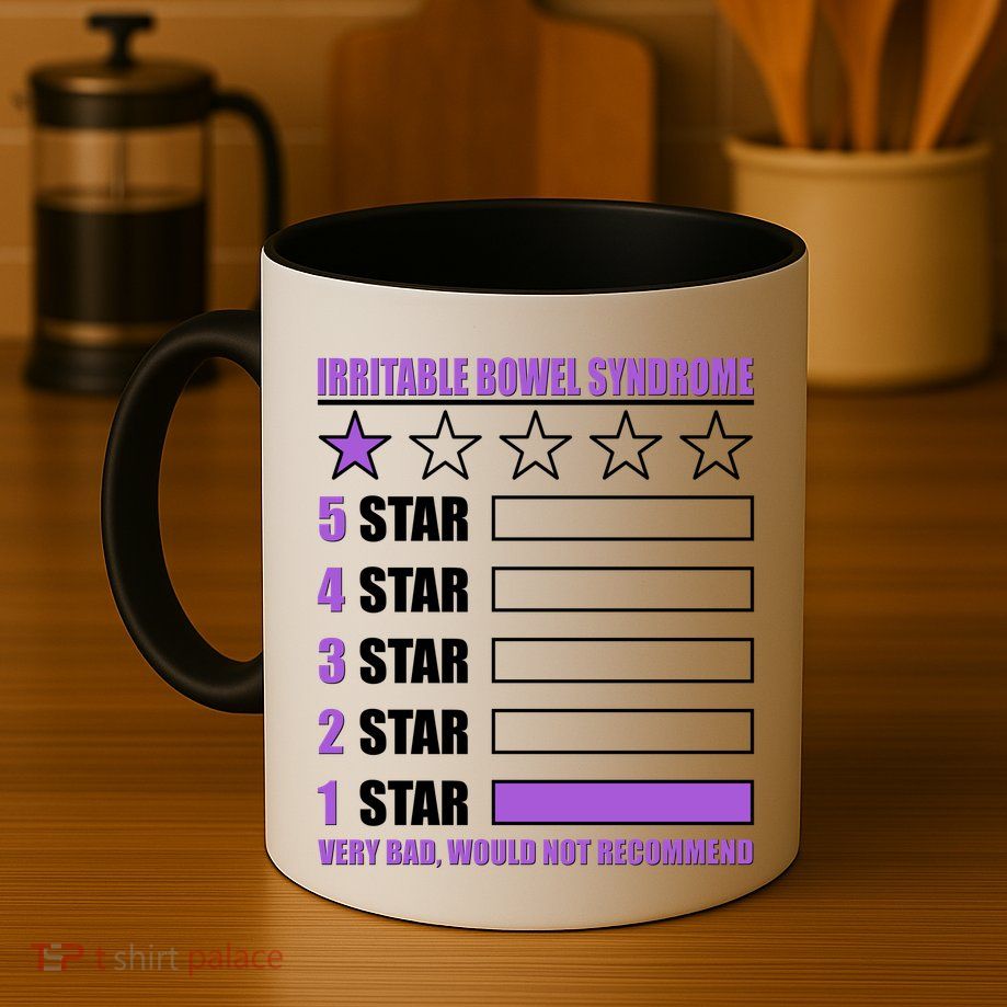 Irritable Bowel Syndrome 1 Star Rating Very Bad Would Not Recommend Mug