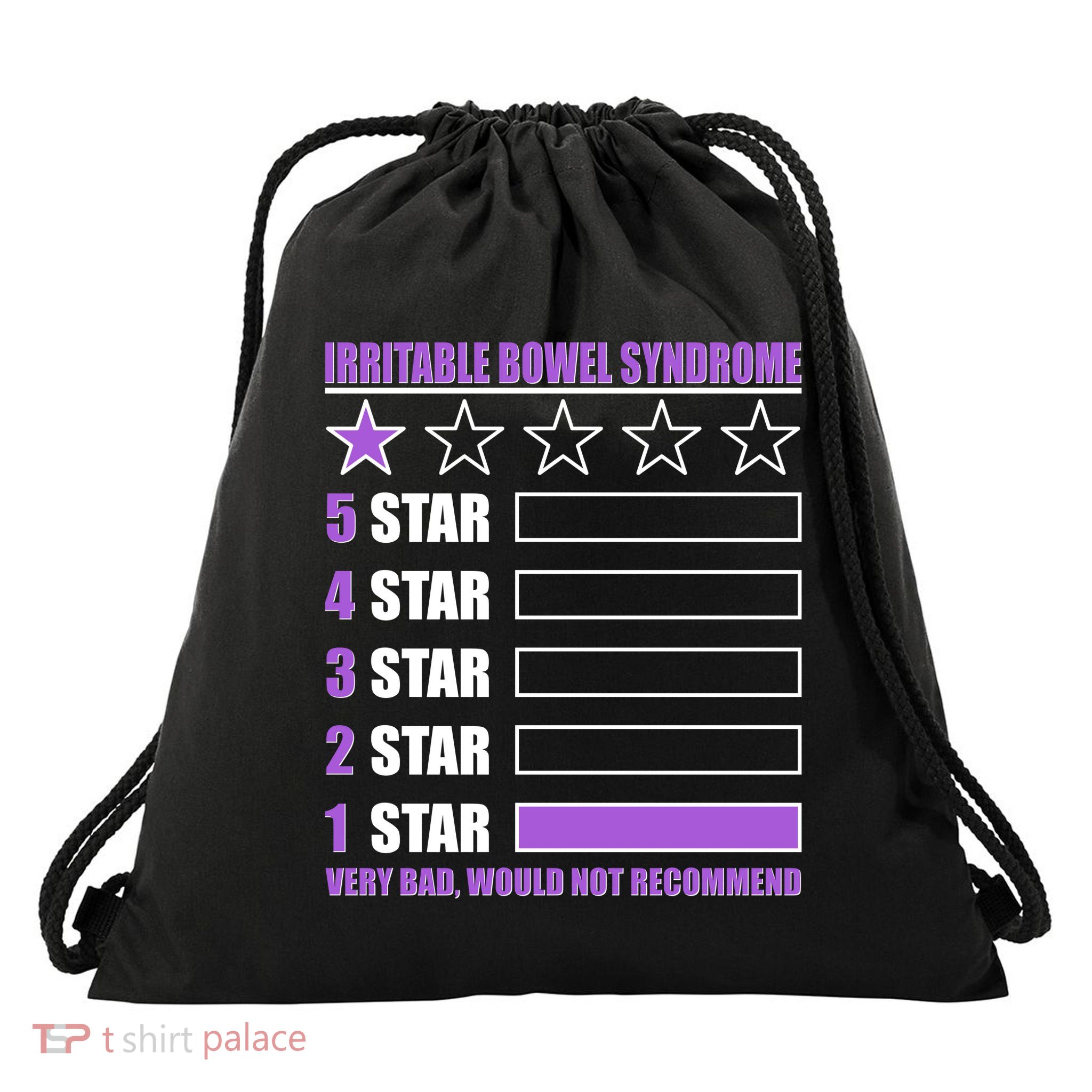 Irritable Bowel Syndrome 1 Star Rating Very Bad Would Not Recommend Drawstring Bag