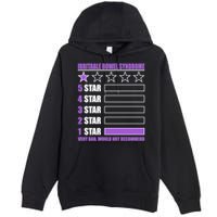 Irritable Bowel Syndrome 1 Star Rating Very Bad Would Not Recommend Premium Pullover Hoodie
