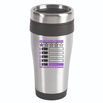 Irritable Bowel Syndrome 1 Star Rating Very Bad Would Not Recommend 16oz Travel Tumbler