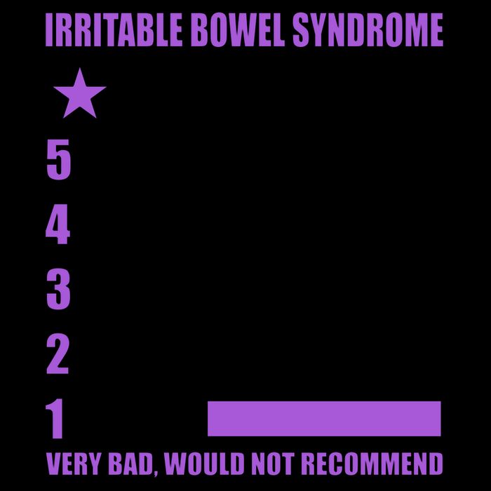 Irritable Bowel Syndrome 1 Star Rating Very Bad Would Not Recommend 16oz Travel Tumbler