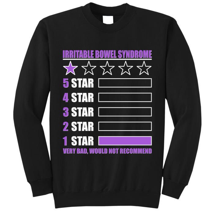 Irritable Bowel Syndrome 1 Star Rating Very Bad Would Not Recommend Tall Sweatshirt
