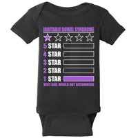 Irritable Bowel Syndrome 1 Star Rating Very Bad Would Not Recommend Baby Bodysuit