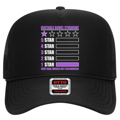 Irritable Bowel Syndrome 1 Star Rating Very Bad Would Not Recommend Trucker Hat