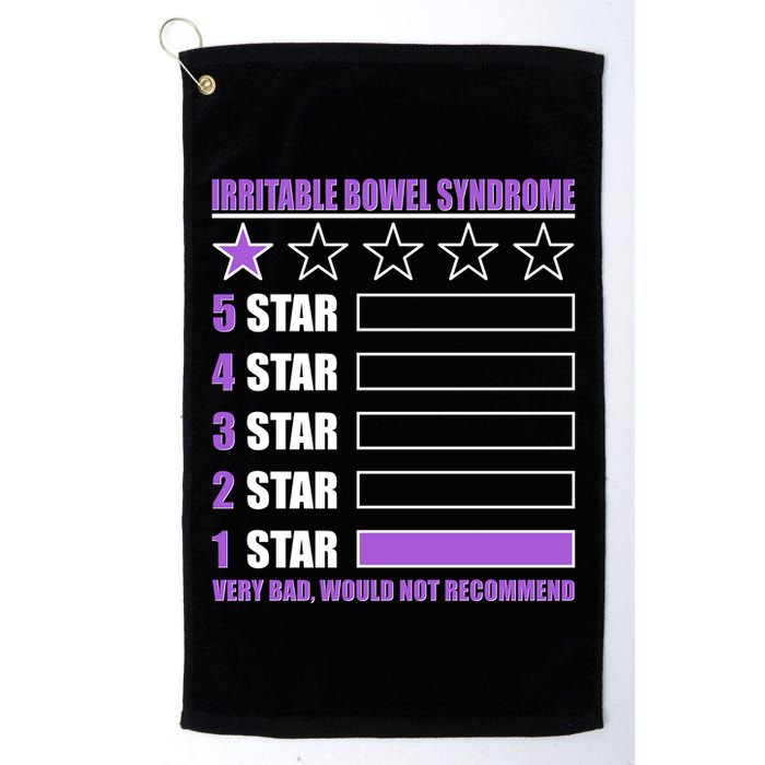 Irritable Bowel Syndrome 1 Star Rating Very Bad Would Not Recommend Golf Towel